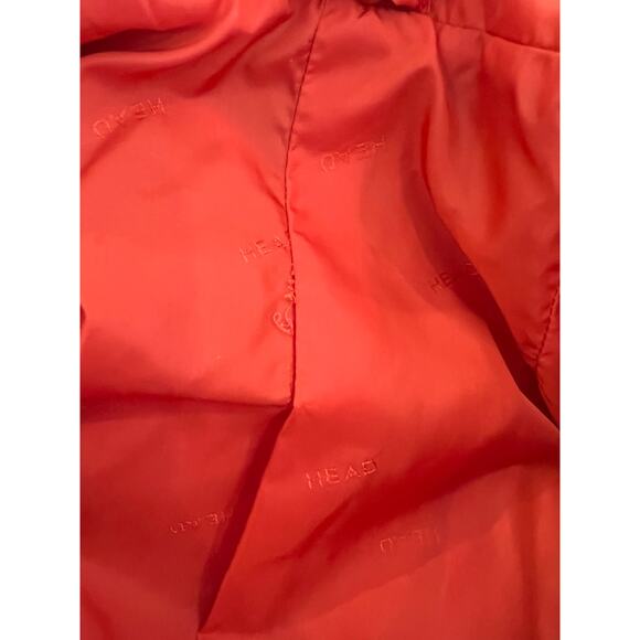 Vintage 70s HEAD Mid Length Ski Jacket Orange - Picture 6 of 9
